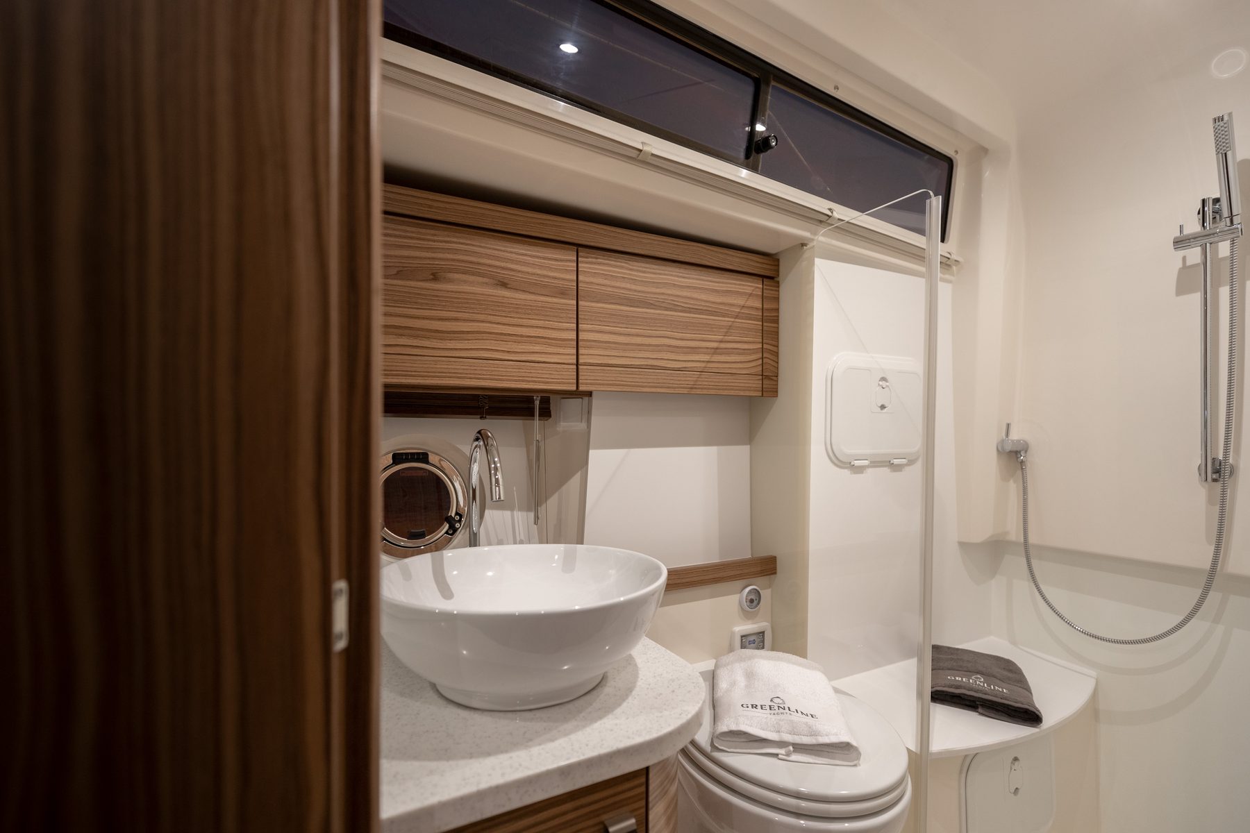 En suite bathroom with walk-in shower